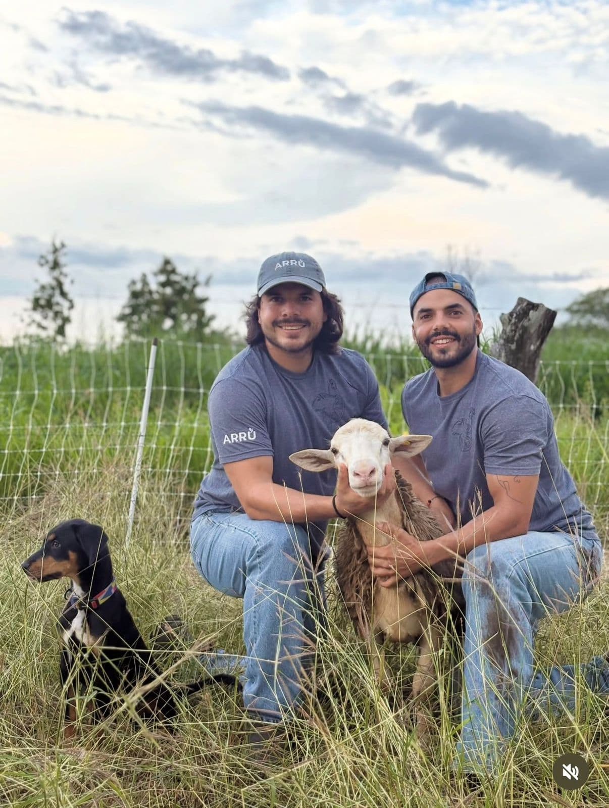 Isaac y David, fundadores de Rancho Arru