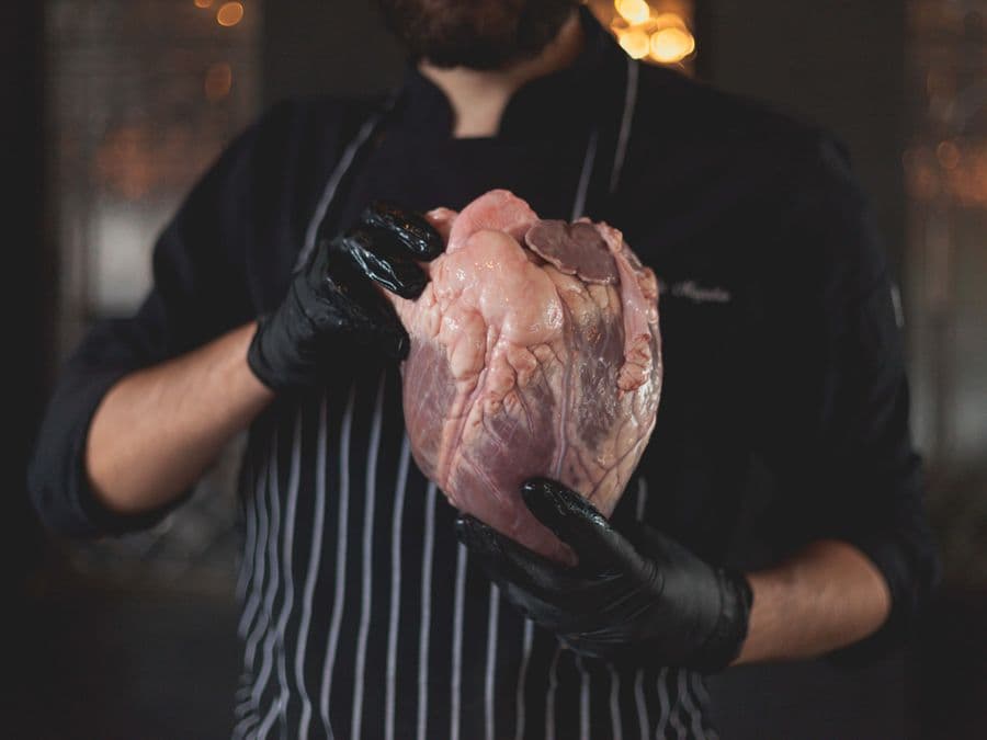 Corazón de cordero de pastoreo
