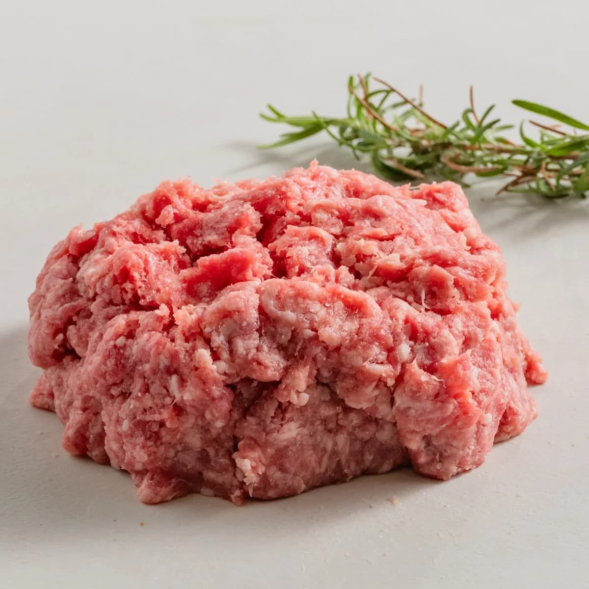 Carne molida de cordero pastoreo