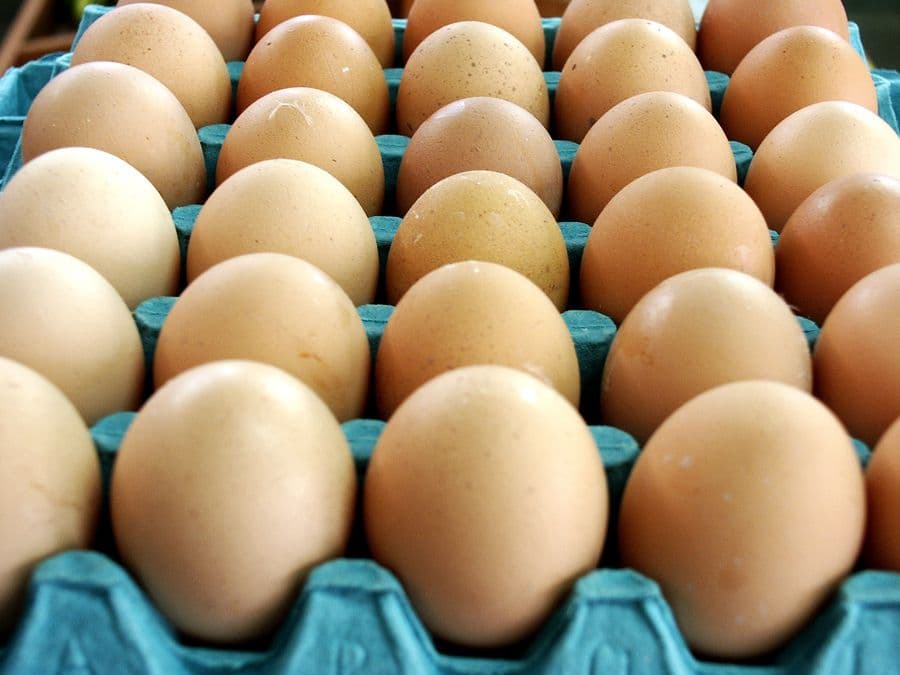 Canasta de huevos de pastoreo Rancho Arru