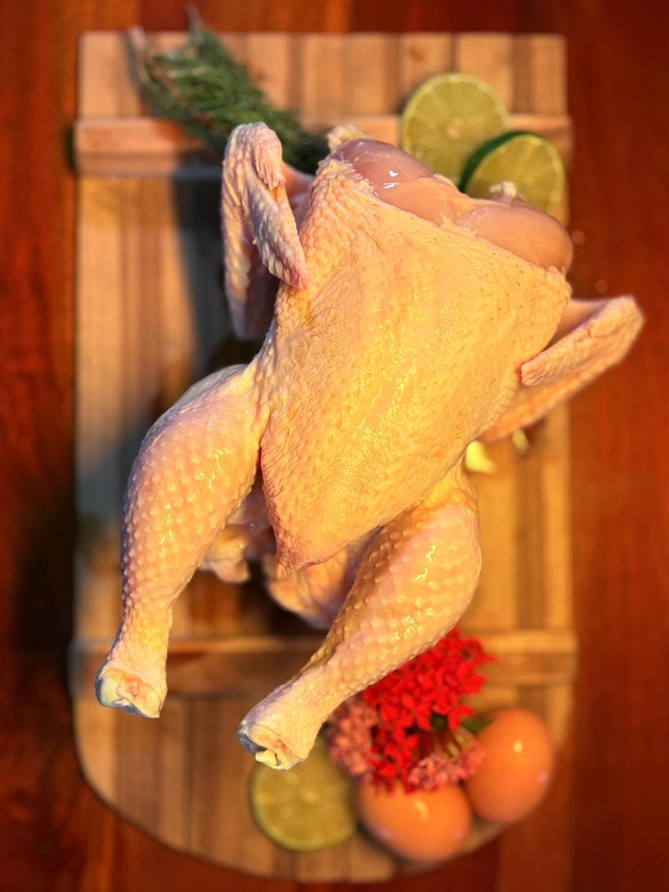 Pollo entero de pastoreo Rancho Arru